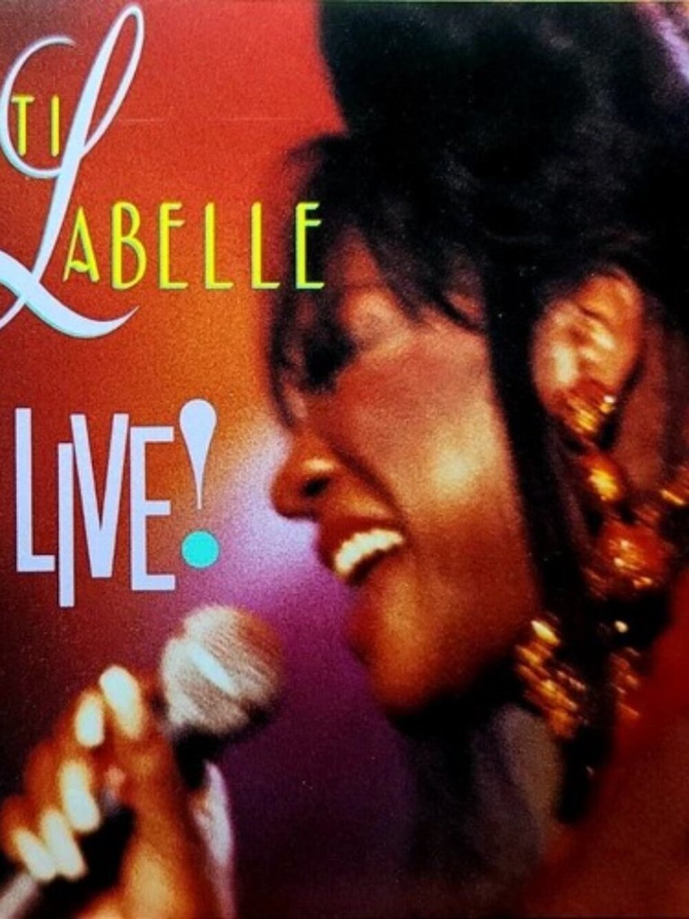 Patti LaBelle Live! Arista CD like new